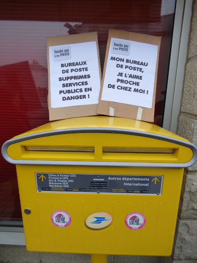 Défendre la Poste