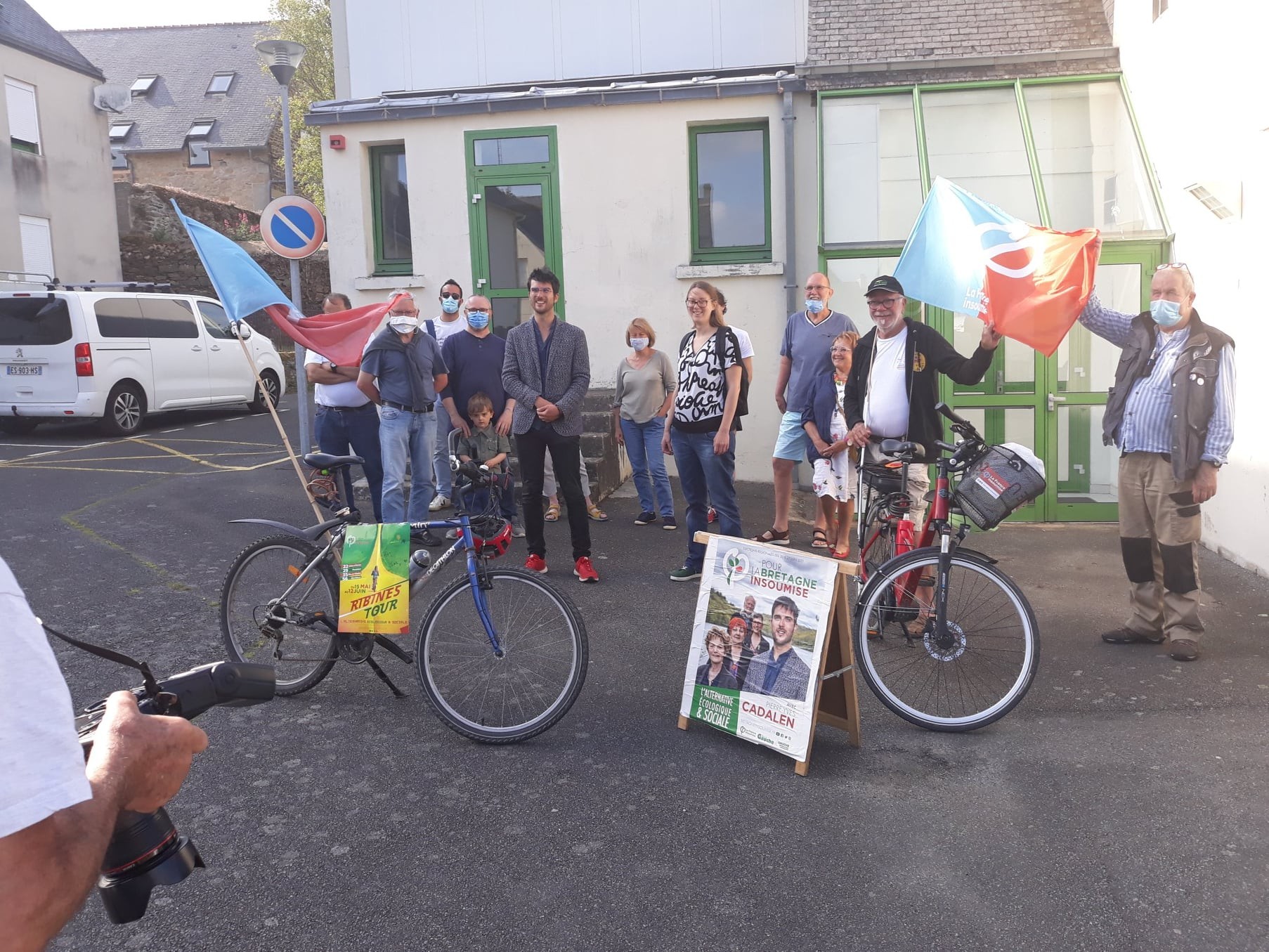 2 juin Treguier avec les Insoumis du coin