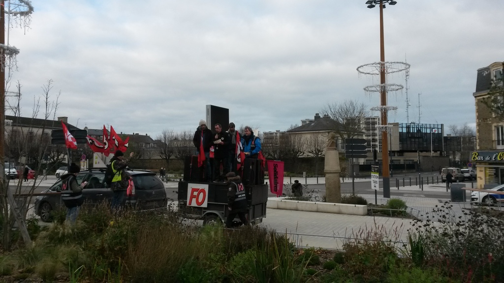 11 janvier gare de St-Brieuc