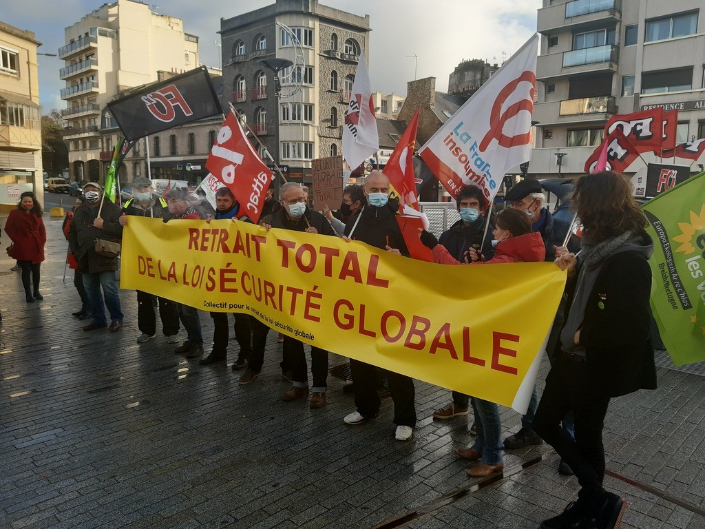 Contre la loi sécurité globale