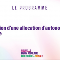 Une allocation jeunes