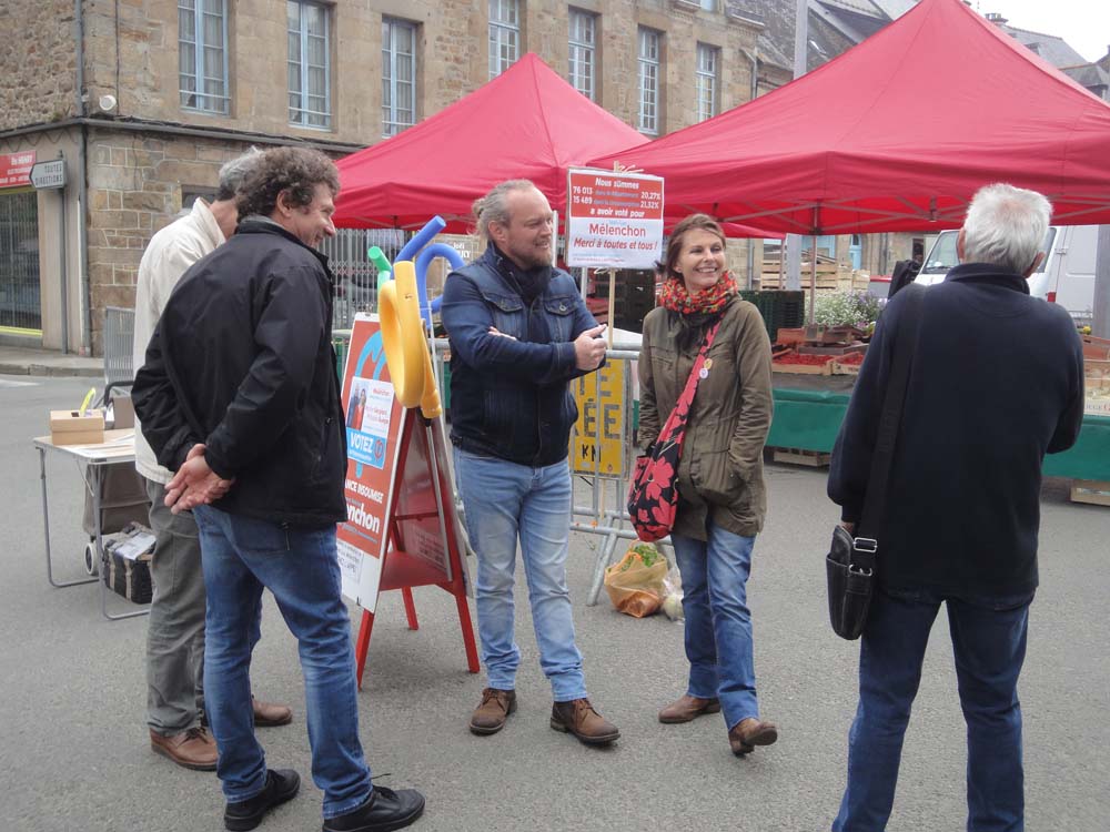 Marché de Chatelaudren 8 mai