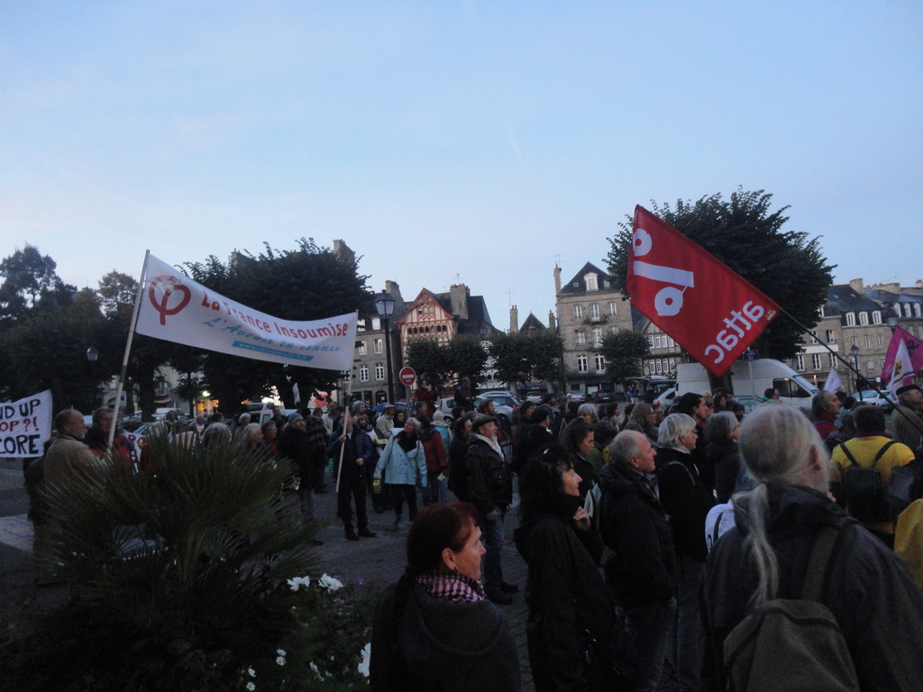 Guingamp - soutien aux faucheurs volontaires