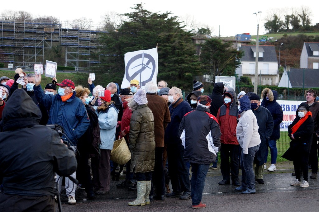 Erquy contre le parc éolien