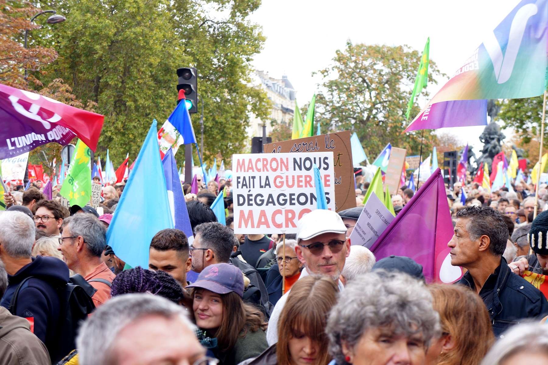 16 oct Paris les pancartes