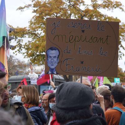 16 oct Paris les pancartes