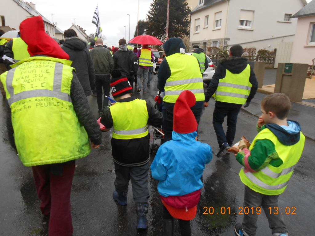 Marche des Mariannes 20 jan