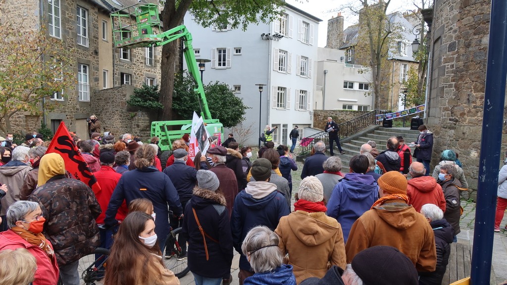 21 nov place des Droits de l'Homme