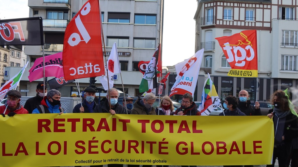 Contre la loi sécurité globale