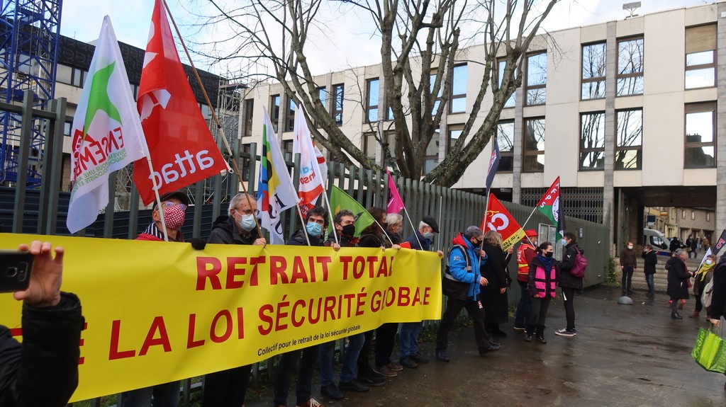 Contre la loi sécurité globale