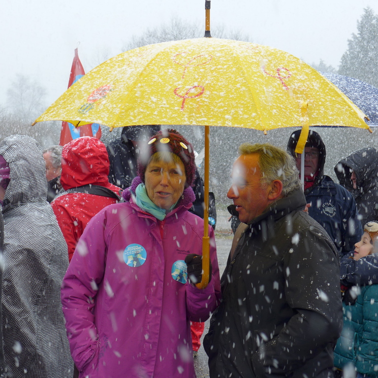 Sous la neige