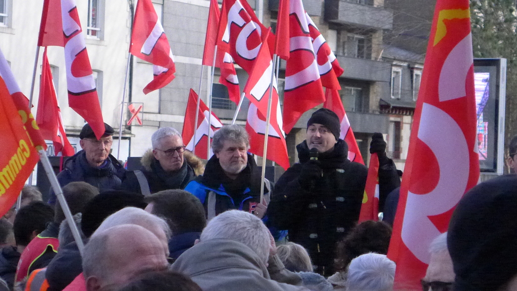 11 janvier gare de St Brieuc