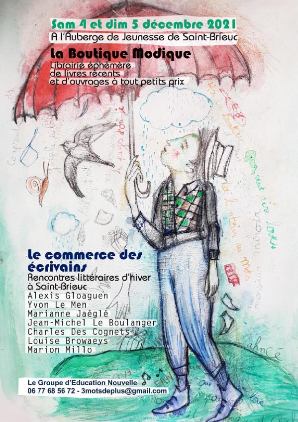 Affichette et p1 boutique modique