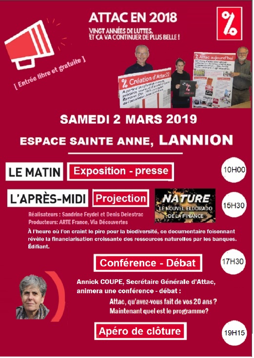 Attac 20 ans lannion