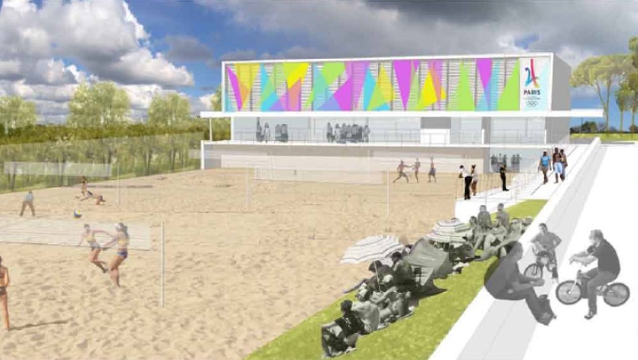 Beach volley binic