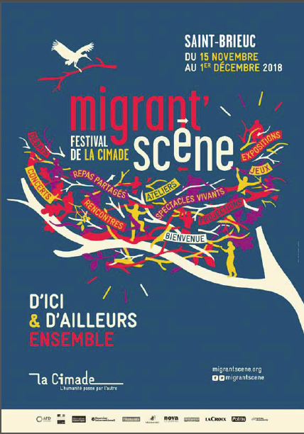 Festival migrant scene
