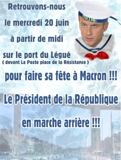 Fete a macron 20 juin legue