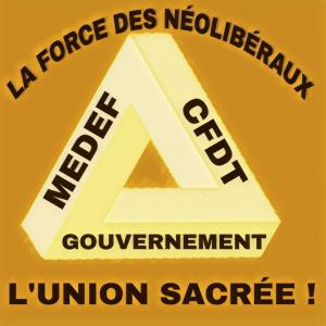 L union sacree medef cfdt gouvernement