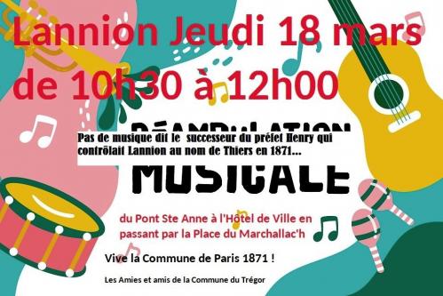 La commune lannion 18 mars