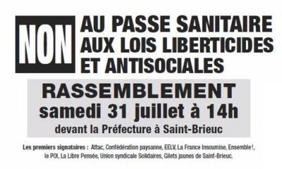 Non au passe sanitaire manif2