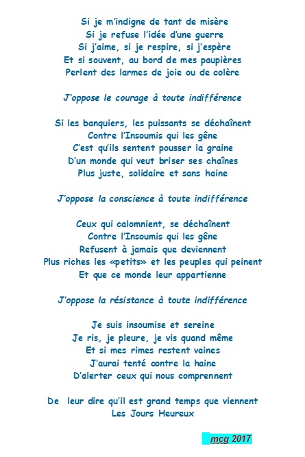 Poeme insoumis