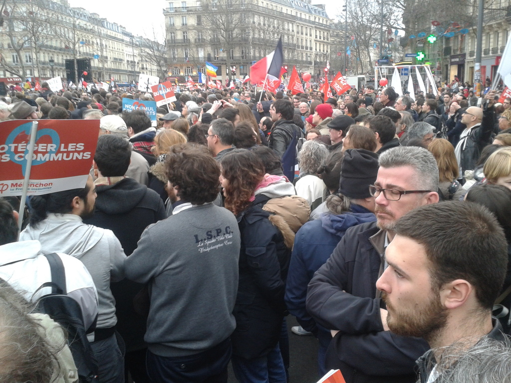 pendant les interventions