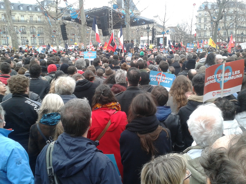 pendant les interventions