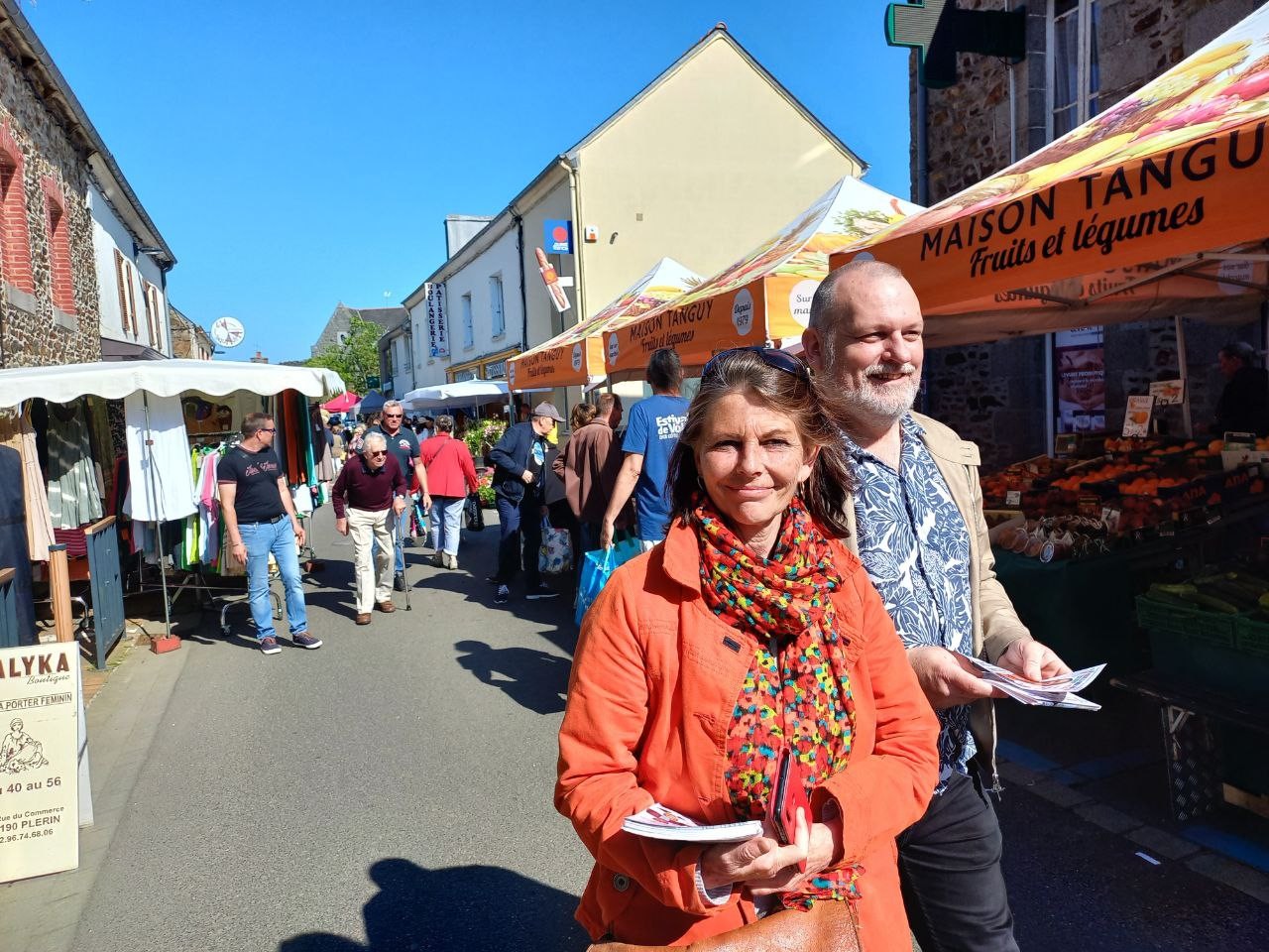  29 mai marché de Plérin