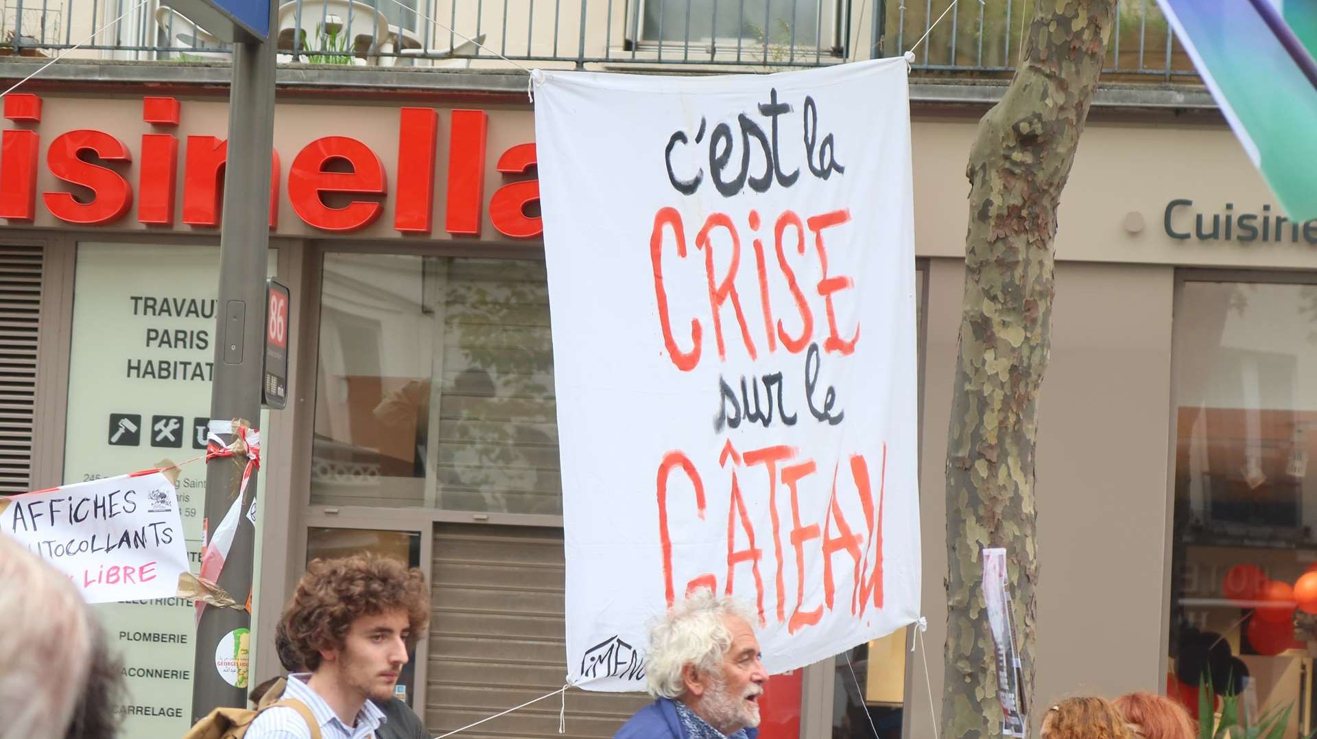 16 oct Paris les pancartes