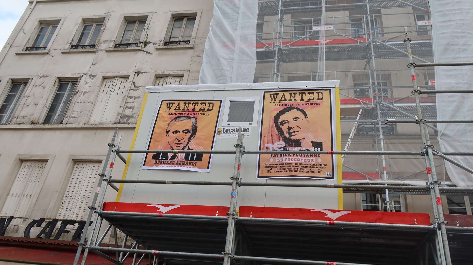 16 oct Paris les pancartes