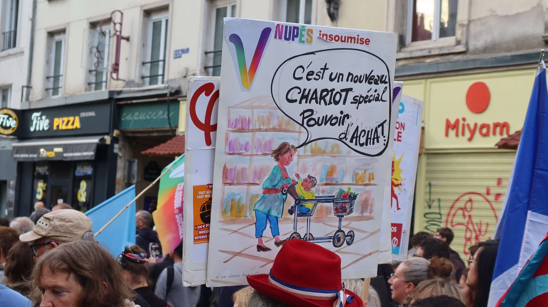 16 oct Paris les pancartes