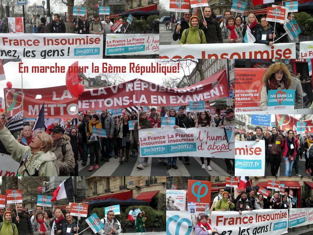 Marche Insoumise du 18 mars