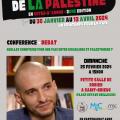 Affiche conference saint brieuc 25 02 2024 le printemps de la palestine 2024 2
