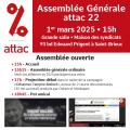 Attac 22 ag 1er mars 2025