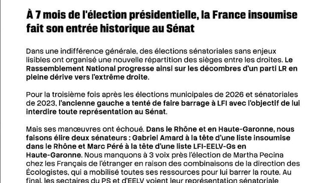 Communique senat 27 sept