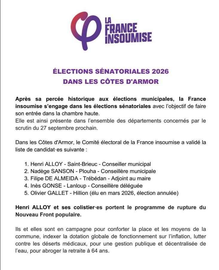 Election senatoriales 22